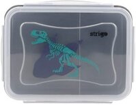 Lunchbox Strigo Noise, 16.5x12x6.5cm, transparentny