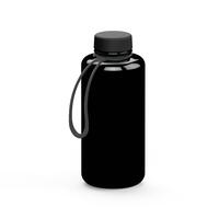 Artikelbild Trinkflasche "Refresh", 1,0 l, inkl. Strap, schwarz/schwarz