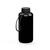Artikelbild Drink bottle "Refresh" clear-transparent incl. strap, 1.0 l, black/black