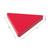 Detailansicht Magnet "Triangle", standard-red