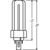 Kompaktleuchtstofflampe Osram Leuchtstofflampe DULUX T13W/830