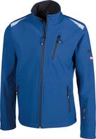 Fortis softshell jas 24 blauw/zwart maat XL