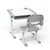 Biurko ergonomiczne dla dzieci z krzesłem Ergo Office ER-418