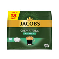 Jacobs Crema Pads Balance, 18 Pads