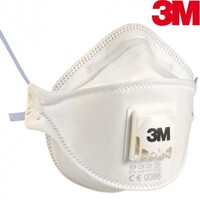 3M Atemschutzmaske Aura 9322+, FFP2 mit Ausatemventil, 7000088722