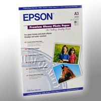 Epson Premium Glossy Photo Paper S041315 A3 20 Blatt 255g