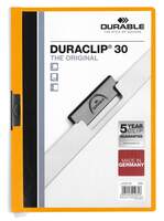 DURABLE Klemm-Mappe DURACLIP® Original 30, DIN A4, orange