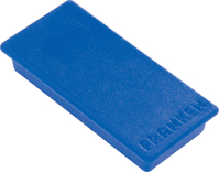 Magnet eckig, 23 x 50 mm, 1000 g, 10 Stück, blau