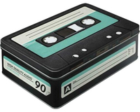 Nostalgic Art Retro Cassette Rechteckig Box 2,5 l Mehrfarbig