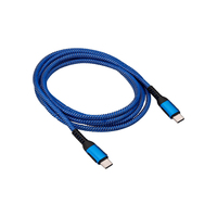 Akyga AK-USB-38 USB-kabel 1,8 m USB 2.0 USB C Blauw