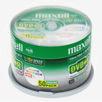 Maxell DVD+R 4,7 GB 50 pz