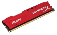 HyperX FURY Red 4GB 1333MHz DDR3 módulo de memoria 1 x 4 GB