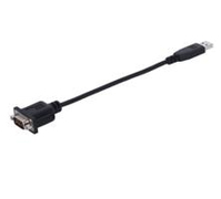 Getac GMCRX1 cable de serie Negro USB tipo A DB-9