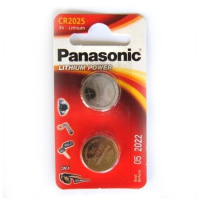 Panasonic Lithium Power Egyszer használatos elem CR2025 Lítium