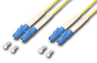 Lightwin LDP-09 LC-LC 0.5 Glasvezel kabel 0,5 m Geel