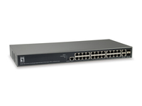 LevelOne GEP-2682 łącza sieciowe Zarządzany L3 Gigabit Ethernet (10/100/1000) Obsługa PoE