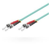 Microconnect FIB1120005 InfiniBand/fibre optic cable 0.5 m ST OM3 Blue