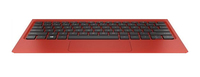 HP 902367-041 laptop reserve-onderdeel Behuizingsvoet + toetsenbord