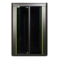LOGON RDL22U81BL rack cabinet 22U Freestanding rack Black