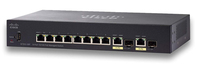 Cisco Small Business SF352-08P Managed L2/L3 Fast Ethernet (10/100) Power over Ethernet (PoE) 1U Schwarz