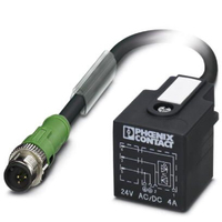 Phoenix Contact 1400768 sensor/actuator cable 0.3 m M12 Black