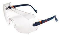 3M 2800 biztonsági szemellenző és szemüveg Védőszemüveg Műanyag Szürke, Áttetsző