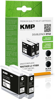 KMP B76D Druckerpatrone Kompatibel Schwarz