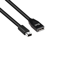 CLUB3D CAC-1121 DisplayPort kábel 1 M Mini DisplayPort Fekete