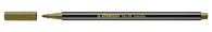 STABILO Pen 68 metallic, premium viltstift, koper, per stuk