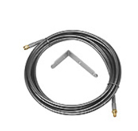 Indexa DFAK-4M coax-kabel RP-SMA Zwart