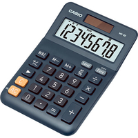 Casio MS-8E számológép Asztali Kijelző kalkulátor Fekete, Szürke, Narancssárga