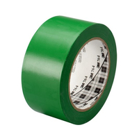 3M 70-0062-9978-1 duct tape Geschikt voor gebruik binnen 33 m Polyvinyl chloride (PVC) Groen