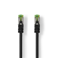 Nedis CCGP85420BK100 cable de red Negro 10 m Cat7 S/FTP (S-STP)