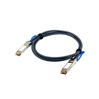 QNAP CAB-DAC15M-Q28 Glasvezel kabel 1,5 m QSFP28 Zwart