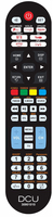 DCU Advance Tecnologic 30901010 mando a distancia IR inalámbrico TV Botones