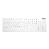 CHERRY AK-C8112 teclado RF inalámbrico QWERTY Italiano Blanco