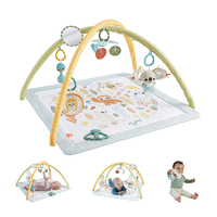 Fisher-Price HRB15 gimnasio para bebé y tapete de juego Tela, Plástico Multicolor Gimnasio para bebés