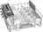 Bosch Serie 2 SMS2HTI02E Lavastoviglie da libera installazione 60 cm Acciaio Classe D