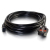 C2G 10m Power Cable Black BS 1363 C13 coupler