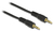 DeLOCK 84001 Audio-Kabel 2,5 m 3.5mm Schwarz