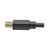 Tripp Lite P583-003-BK Mini DisplayPort to DisplayPort Adapter Cable, 4K 60Hz (M/M), DP Latching Connector, Black, 3 ft. (0.9 m)