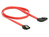 DeLOCK 83969 SATA-Kabel 0,5 m SATA 7-pin Schwarz, Rot