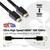 CLUB3D Ultra High Speed HDMI 4K120Hz, 144Hz Certified Cable 48Gbps M/M 2 m / 6.56 ft