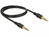 DeLOCK 85595 audio kabel 1 m 3.5mm Zwart