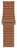 Apple 44mm Saddle Brown Leather Loop - Medium