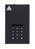 Apricorn Aegis Padlock DT external hard drive 4 TB Black