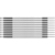 Brady SCNG-05-X kábeljelölő Fekete, Fehér Nejlon 10 dB