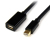 StarTech.com MDPEXT6 DisplayPort kábel 1,8 M mini DisplayPort Fekete