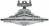 Revell Imperial Star Destroyer Spaceplane model Montagesatz 1:2091
