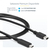 StarTech.com Cavo Adattatore Mini DisplayPort a USB-C da 1,8m - 4K 60Hz - Nero